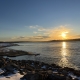 Winter Sunset on the Mississippi