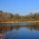 Pond in the river at Rock Cut State Park, Illinois