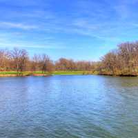 Sangchris Lake View at Sangchris Lake State Park, Illinois