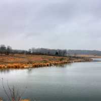 Lake Landscape at Shabbona Lake State Park, Illinois