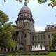 Springfield Capitol and sky in Springfield, Illinois