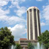 Circular Tower in Springfield, Illinois