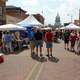 Street market in Springfield, Illinois