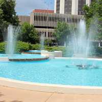 Water Fountain in Springfield, Illinois