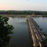 Across the Dam at Starved Rock State Park, Illinois