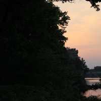 Romantic Bluff view in Starved Rock State Park, Illinois