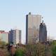 Skyline of Fort Wayne in Indiana