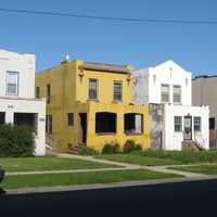 Polk Street Concrete Cottage Historic District in Gary, Indiana