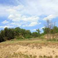 Clouds over Dunes at Indiana Dunes National Lakeshore, Indiana