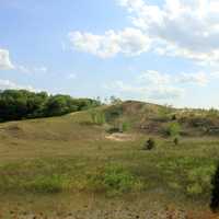 Hilly Landscape at Indiana Dunes National Lakeshore, Indiana