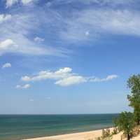 Lake and Sky at Indiana Dunes National Lakeshore, Indiana
