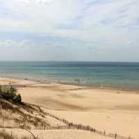 Lake Michigan LakeShore at Indiana Dunes National Lakeshore, Indiana