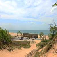 View from the Dune at Indiana Dunes National Lakeshore, Indiana