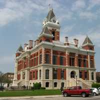 Gibson County Courthouse in Princeton, Indiana