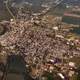 Aerial View of Rushville, Indiana