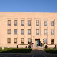 The Art Deco Howard County courthouse in Kokomo, Indiana