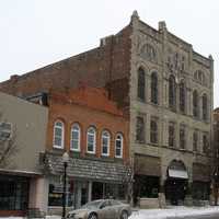 Buildings on Broadway in Logansport, Indiana