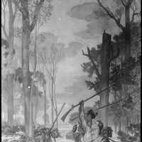 Clark's march against Vincennes in Indiana