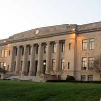 Daviess County courthouse in Washington, Indiana