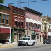 Downtown Historic District in Clinton, Indiana