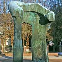 Henry Moore's Arch in Columbus, Indiana