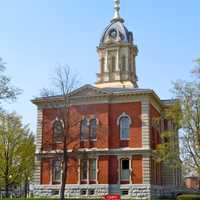 Marshall County courthouse in Plymouth, Indiana