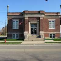 Montpelier's Carnegie Library in Indiana