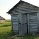 Close up of house at Prophetstown State Park, Indiana