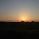 Sunset Over Farm at Prophetstown State Park, Indiana