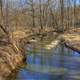 A small river at Backbone State Park, Iowa