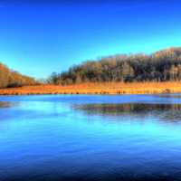 The other shore at Backbone State Park, Iowa