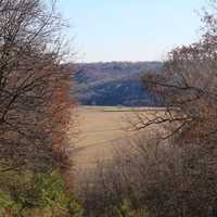 View of Field at Bellevue State Park, Iowa