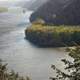 Clearer View of River mouth at Effigy Mounds Iowa