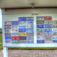 Dedication Wall at Hawkeye Point, Iowa