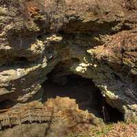 Cave Entrance at Maquoketa Caves States Park, Iowa