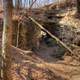 Landscape around the cave at Maquoketa Caves State Park, Iowa