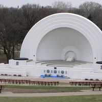 Bandshell Theater in Sioux City, Iowa