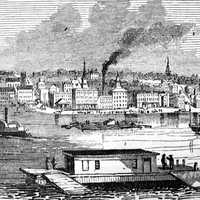 Davenport in 1865 in Davenport, Iowa