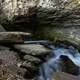 Dunning Falls, Water coming out of the cave, Iowa