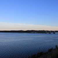 Bridge Across the Mississippi in Iowa