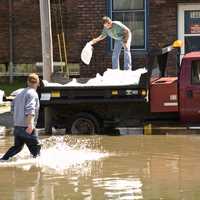Iowa Floods in Waterloo, Iowa
