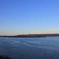 Looking across the river in Iowa