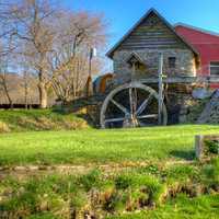 Mill near spook cave in Iowa