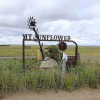 Mount Sunflower Marker m Kansas