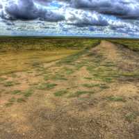 landscape near the summit at Mount Sunflower, Kansas