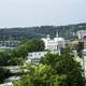 Hilltop view of modern-day Frankfort, Kentucky