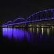 Bridge over the Water at night in Louisville, Kentucky