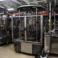 Bottling and filling machine at Maker's Mark