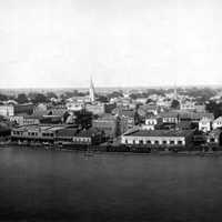 Baton Rouge Panorama 1912 in Louisiana