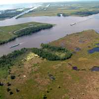 Intracoastal Waterway near New Orleans, Louisiana